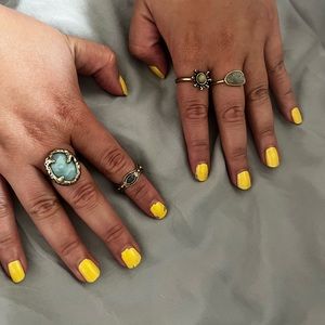 Free People rings (set of 4)